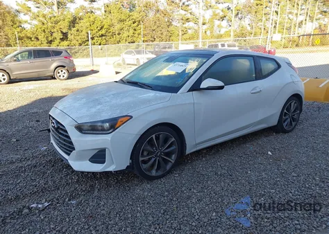 2019 Hyundai Veloster 2.0 Premium from USA, damaged, VIN KMHTG6AF1KU005259